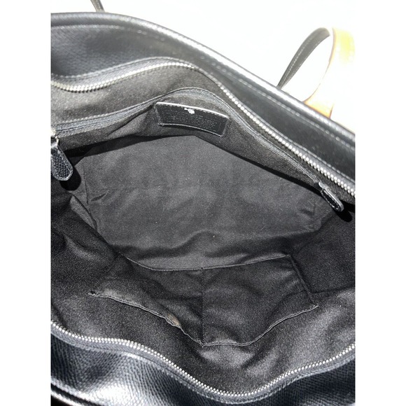 Coach X Peanuts Snoopy Leather City Zip Tote Black Shoulder Bag RARE F37273 - Picture 14 of 16